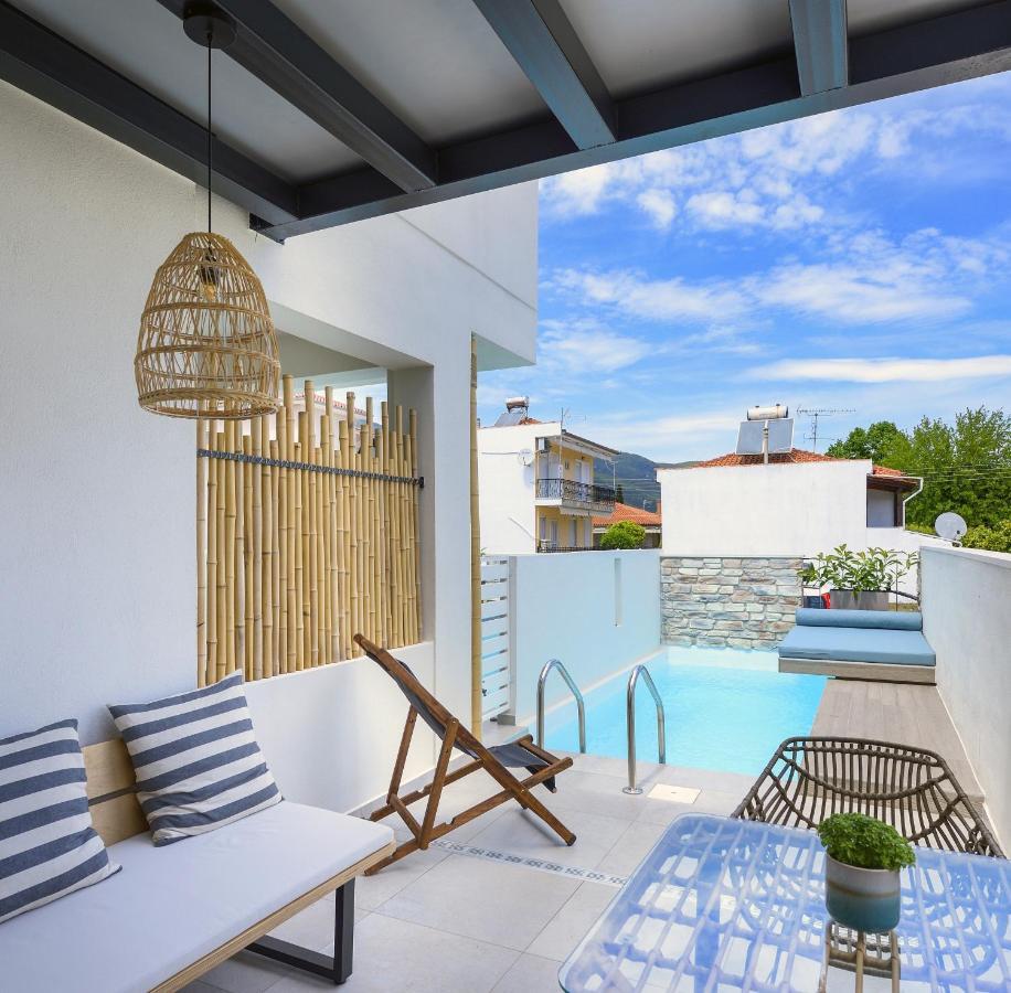 Alea Suites -Adults Only And Kids 14 Plus Asprovalta Exterior foto