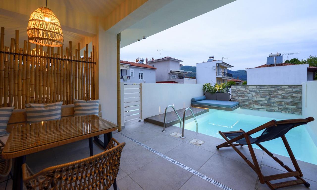 Alea Suites -Adults Only And Kids 14 Plus Asprovalta Exterior foto