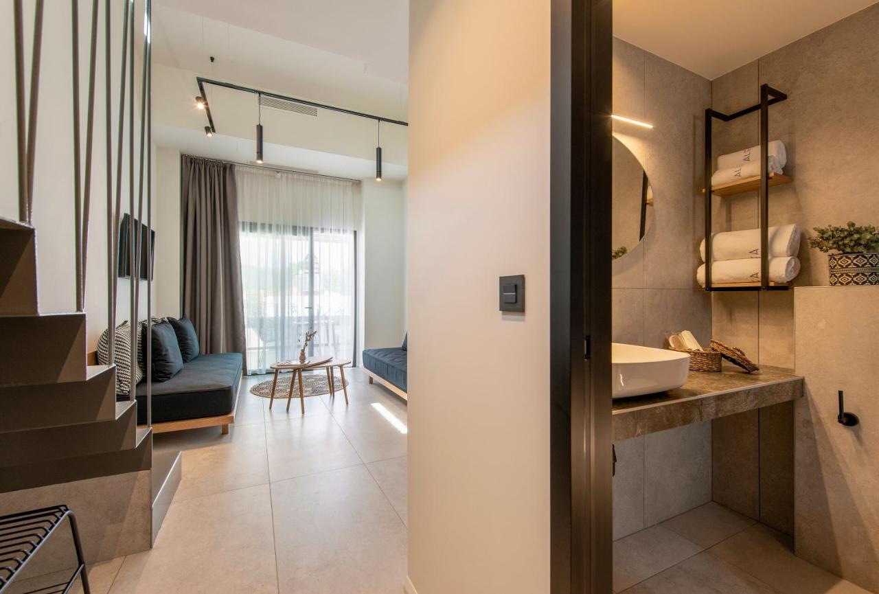 Alea Suites -Adults Only And Kids 14 Plus Asprovalta Exterior foto